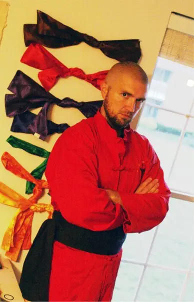 Dr. Micah Naziri during his early Northern Shaolin training years